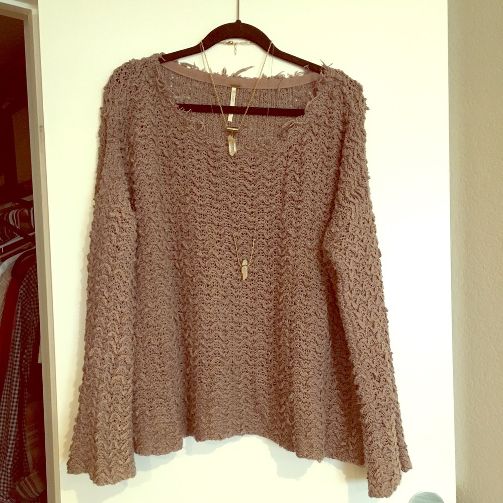 Free people oversized slouchy sweater S